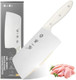 Zhang Xiao Quan Since 1628 Chinese Meat Cleaver 7.3” Heavy Duty Chopper Knife 40Cr13 Stainless Steel For Meat Vegetable Chef Knife White