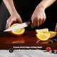 5 Inch Utility Knife Home Cooking Chef s For Women Men: Small Sharp Kitchen Knife Ultra-Smooth Cutting Experienceall-Around Performance 50Cr15Mov Stainless Steelergonomic Black Handle