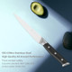 5 Inch Utility Knife Home Cooking Chef s For Women Men: Small Sharp Kitchen Knife Ultra-Smooth Cutting Experienceall-Around Performance 50Cr15Mov Stainless Steelergonomic Black Handle