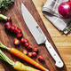 Zwilling Pro Le Blanc 8-Inch Chef'S Knife Razor-Sharp Blade White Polymer Handle Made In Germany