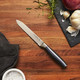 Henckels Graphite Razor-Sharp 5-Inch Tomato Knife German Engineered Informed By 100+ Years Of Mastery Serrated Utility Knife Vegetable Knife Gray