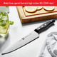 Zwilling J.A. Henckels Twin Signature Chef Knife Kitchen Knife German Knife 8 Inch Stainless Steel Black