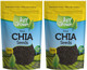 Just Grown Raw Chia Seeds, (Pack of 2) - FREE Shipping Just Grown Raw Chia Seeds, (Pack of 2) - FREE Shipping