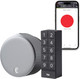 August Home Wi-Fi Smart Lock + Smart Keypad, Silver - Add key-free access to your home - Great for guests and vacation rentals, Biometric verification (optional), Retrofit smart lock, No hub required August Home Wi-Fi Smart Lock + Smart Keypad, Silver - Add key-free access to your home - Great for guests and vacation rentals, Biometric verification (optional), Retrofit smart lock, No hub required