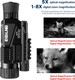 ESSLNB Night Vision Monocular 5X40 Night Vision Infrared Monocular with 1.5" TFT LCD Take Photos and Videos Playback Function 16G TF Card Digital Night Vision Scopes for Hunting Security Surveilla ESSLNB Night Vision Monocular 5X40 Night Vision Infrared Monocular with 1.5" TFT LCD Take Photos and Videos Playback Function 16G TF Card Digital Night Vision Scopes for Hunting Security Surveilla