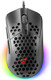 GUNMJO Tyrfing Honeycomb Shell Wired RGB Gaming Mouse, PC Gaming Mouse with 6 Buttons and Up to 10,000 DPI, Computer Mice for PC Gaming, Black Color