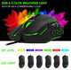 LeadsaiL Gaming Mouse Wired RGB PC Gaming Mice,Up to 7200 DPI, 8 Programmable Buttons,6 Color Backlight, Ergonomic Optical Computer Wired Mouse with Fire Button for Desktop PC Laptop Gamer & Work