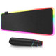 Gaming Mouse Pad RGB, 31.5x11.8in/80x30cm Large Extended Soft LED Mouse Pad with 14 Lighting Modes,Water Resist Keyboard Pad for Gamer Gaming Mouse Pad RGB, 31.5x11.8in/80x30cm Large Extended Soft LED Mouse Pad with 14 Lighting Modes,Water Resist Keyboard Pad for Gamer