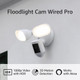 Certified Refurbished Ring Floodlight Cam Wired Pro with Bird’s Eye View and 3D Motion Detection (2021 release), White Certified Refurbished Ring Floodlight Cam Wired Pro with Bird’s Eye View and 3D Motion Detection (2021 release), White