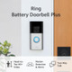 Ring Battery Doorbell Plus | Head-to-Toe HD+ Video, motion detection & alerts, and Two-Way Talk (2023 release) Ring Battery Doorbell Plus | Head-to-Toe HD+ Video, motion detection & alerts, and Two-Way Talk (2023 release)