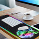 RGB Gaming Mouse Pad - 14 Light Modes Extended Computer Keyboard Mat, Anime LED Mouse Pad Large,High-Performance Mouse Pad Optimized for Gamer 31.5 X 12in (Wolf Mouse pad) RGB Gaming Mouse Pad - 14 Light Modes Extended Computer Keyboard Mat, Anime LED Mouse Pad Large,High-Performance Mouse Pad Optimized for Gamer 31.5 X 12in (Wolf Mouse pad)