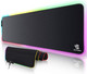 RGB Gaming Mouse Pad by Oxygen, Ultra Bright LED Light&Soft Large Extended Mousepad with 14 Lighting Modes, Water Resistance, Non-Slip Rubber Base Keyboard Mat, 31.5 X12 inch X 4mm, Black RGB Gaming Mouse Pad by Oxygen, Ultra Bright LED Light&Soft Large Extended Mousepad with 14 Lighting Modes, Water Resistance, Non-Slip Rubber Base Keyboard Mat, 31.5 X12 inch X 4mm, Black