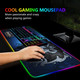 Alliance RGB Soft Gaming Mouse Pad Large Oversized Glowing Led Extended Mousepad Non-Slip Rubber Base Computer Keyboard Pad Mat 31.5X 11.8in Alliance RGB Soft Gaming Mouse Pad Large Oversized Glowing Led Extended Mousepad Non-Slip Rubber Base Computer Keyboard Pad Mat 31.5X 11.8in