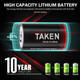 CR123A Battery, CR123A 3V Lithium Battery for Camera, Flashlight, Alarm System, Security Device, Microphone 12 Pack (Non-Rechargeable) CR123A Battery, CR123A 3V Lithium Battery for Camera, Flashlight, Alarm System, Security Device, Microphone 12 Pack (Non-Rechargeable)