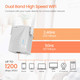 Tenda WiFi Extender, Strong AC1200 WiFi Range Extender with Ethernet Port, WiFi Signal Booster Covers Up to 1300 Sq.ft and 20 Devices, Dual-Band and Double-Antennas WiFi Repeater(A18) Tenda WiFi Extender, Strong AC1200 WiFi Range Extender with Ethernet Port, WiFi Signal Booster Covers Up to 1300 Sq.ft and 20 Devices, Dual-Band and Double-Antennas WiFi Repeater(A18)