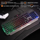 G-LAB Combo Helium - 4-in-1 Gaming Bundle - Backlit QWERTY Gamer Keyboard, 3200 DPI Gaming Mouse, in-Ear Headphones, Non-Slip Mouse Pad - PC Mac PS4 PS5 Xbox One Gamer Pack