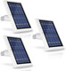 Wasserstein Solar Panel Compatible with Ring Spotlight Cam Plus/Pro/Battery, and Ring Stick Up Cam Battery - Includes Barrel Plug with USB C Adapter - 2W 5V Charging (3 Pack, White) Wasserstein Solar Panel Compatible with Ring Spotlight Cam Plus/Pro/Battery, and Ring Stick Up Cam Battery - Includes Barrel Plug with USB C Adapter - 2W 5V Charging (3 Pack, White)