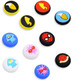 Silicone Analog Thumb Grip Stick Set Joystick Cap Thumbstick Cover Caps for Nintendo Switch NS Switch Lite Console Joy-Con Controller Thumbsticks Cap (N)
