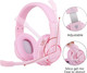 BlueFire Kids Headphones for Online School, Children, Teens, Boys, Girls, 3.5mm Stereo Over-Ear Gaming Headphone with Microphone and Volume Control Compatible with PS4, PS5, Xbox One(Pink) BlueFire Kids Headphones for Online School, Children, Teens, Boys, Girls, 3.5mm Stereo Over-Ear Gaming Headphone with Microphone and Volume Control Compatible with PS4, PS5, Xbox One(Pink)
