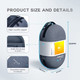 BOBOVR C2 Carrying Case - Compatible with Quest 2 Strap and Controllers, Hard Large Space,Travel Protection, Waterproof Zipper Technology BOBOVR C2 Carrying Case - Compatible with Quest 2 Strap and Controllers, Hard Large Space,Travel Protection, Waterproof Zipper Technology