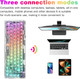 CC MALL 60% Portable Transparent Gasket Hot Swappble Mechanical Gaming Keyboard,RGB Backlit Compact 68 Clear Keycaps,Include 2.4Ghz/Bluetooth/USB-C Connections,Ice Crystal Switch(White) CC MALL 60% Portable Transparent Gasket Hot Swappble Mechanical Gaming Keyboard,RGB Backlit Compact 68 Clear Keycaps,Include 2.4Ghz/Bluetooth/USB-C Connections,Ice Crystal Switch(White)