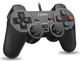 Cipon Wired Controller Compatible with PS-2 Console, Black Remote Gamepad with 2.2M Cable