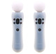 (White)2 pcs Anti-slip Silicone Rubber Cover Protective Skin Case for PlayStation PS4 VR Move Motion Controller (White)2 pcs Anti-slip Silicone Rubber Cover Protective Skin Case for PlayStation PS4 VR Move Motion Controller