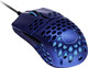 Cooler Master MM711 Blue Steel Limited Edition Gaming Mouse with Lightweight Honeycomb Shell, Ultraweave Cable, 16000 DPI Optical Sensor, and RGB Accents
