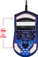 Cooler Master MM711 Blue Steel Limited Edition Gaming Mouse with Lightweight Honeycomb Shell, Ultraweave Cable, 16000 DPI Optical Sensor, and RGB Accents