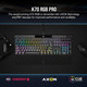 Corsair K70 RGB PRO Mechanical Gaming Keyboard - Cherry MX Brown Keyswitches - 8,000Hz Hyper-Polling - Durable PBT Double-Shot Keycaps - Magnetic Soft-Touch Palm Rest - Black (QWERTY - NA Layout) Corsair K70 RGB PRO Mechanical Gaming Keyboard - Cherry MX Brown Keyswitches - 8,000Hz Hyper-Polling - Durable PBT Double-Shot Keycaps - Magnetic Soft-Touch Palm Rest - Black (QWERTY - NA Layout)