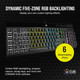 CORSAIR K55 RGB PRO-Dynamic RGB Backlighting - Six Macro Keys with Elgato Stream Deck Software Integration-IP42 Dust and Spill Resistant-Detachable Palm Rest-Dedicated Media and Volume Keys, Black CORSAIR K55 RGB PRO-Dynamic RGB Backlighting - Six Macro Keys with Elgato Stream Deck Software Integration-IP42 Dust and Spill Resistant-Detachable Palm Rest-Dedicated Media and Volume Keys, Black