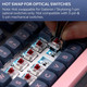 EPOMAKER SKYLOONG GK75 Lite Gasket-Like Mount Wired Hot Swappable Programmable Keyboard with A Rotary Knob, Win/Mac Compatible(Gateron Optical Red) EPOMAKER SKYLOONG GK75 Lite Gasket-Like Mount Wired Hot Swappable Programmable Keyboard with A Rotary Knob, Win/Mac Compatible(Gateron Optical Red)