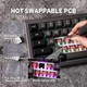 EPOMAKER EK68 65% Gasket NKRO Hot Swappable 2.4Ghz/Bluetooth 5.0/USB-C Wired Mechanical Gaming Keyboard with Knob, South-Facing LED, 3000mAh Battery, RGB Backlight for Win/Mac (Budgerigar Switch) EPOMAKER EK68 65% Gasket NKRO Hot Swappable 2.4Ghz/Bluetooth 5.0/USB-C Wired Mechanical Gaming Keyboard with Knob, South-Facing LED, 3000mAh Battery, RGB Backlight for Win/Mac (Budgerigar Switch)