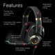 EPOS H6Pro - Open Acoustic Gaming Headset with Mic - Lightweight Headband - Comfortable & Durable Design - Xbox Headset - PS4 Headset - PS5 Headset - PC/Windows Headset - Gaming Accessories (Green) EPOS H6Pro - Open Acoustic Gaming Headset with Mic - Lightweight Headband - Comfortable & Durable Design - Xbox Headset - PS4 Headset - PS5 Headset - PC/Windows Headset - Gaming Accessories (Green)
