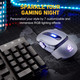 FELICON USB Wired Gaming Mouse with 7 Color Silent Backlit RGB, Ergonomic Design, Adjustable DPI, Optical Cool Sport Car Shape Mouse with 8 Buttons for PC/Mac/Laptop/Desktop Computer Gamer