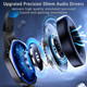 Gaming Headset for PS4 Xbox One PC PS5,Over Ear Wired Gaming Headphones with Microphone Noise Cancelling,Flip-to-Mute,Bass Surround Sound,Lightweight,Soft Memory Earmuffs,Black Blue Gaming Headset for PS4 Xbox One PC PS5,Over Ear Wired Gaming Headphones with Microphone Noise Cancelling,Flip-to-Mute,Bass Surround Sound,Lightweight,Soft Memory Earmuffs,Black Blue