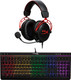 HyperX Cloud Alpha Gaming Headset - Dual Chamber Drivers - Durable Aluminum Frame - Detachable Microphone and HyperX Alloy Core RGB - Gaming Keyboard - Quiet & Responsive - 5-Zoned RGB Backlit Keys HyperX Cloud Alpha Gaming Headset - Dual Chamber Drivers - Durable Aluminum Frame - Detachable Microphone and HyperX Alloy Core RGB - Gaming Keyboard - Quiet & Responsive - 5-Zoned RGB Backlit Keys