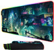 RGB Mouse Pad, XXL LED Gaming Mouse Mat Heavy Duty Anty Slip 35.4 15.7 Inches greencity RGB Mouse Pad, XXL LED Gaming Mouse Mat Heavy Duty Anty Slip 35.4 15.7 Inches greencity