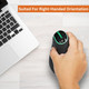 J-Tech Digital V638R Ergonomic Wired Mouse, 4 DPI Settings, RGB LED Variations, Magnetic Removable Palm Rest, 6 Button Functions, 1 Year Manufacturer Replacement