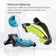 Valve Index VR Controller Grips - Deluxe Pair - KNUCKLES DUSTER Light - Ergonomic MOD for Knuckles Virtual Reality Controller
