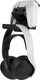 Linkidea Dual Gamepad Controller & Headphone Stand Holder, Wall Mount Gaming Headphone Hanger Hook for PS5 Xbox ONE Game Controller Pulse 3D Headset (Black)