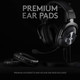 Logitech G PRO X Gaming Headset (2nd Generation) with Blue Voice, DTS Headphone 7.1 and 50 mm PRO-G Drivers, for PC, Xbox One, Xbox Series XS,PS5,PS4, Nintendo Switch - Black