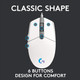 Logitech G203 Lightsync Gaming Mouse with Customizable RGB Lighting, 6 Programmable Buttons, Gaming Grade Sensor, 8 k dpi Tracking, Light Weight (White) Logitech G203 Lightsync Gaming Mouse with Customizable RGB Lighting, 6 Programmable Buttons, Gaming Grade Sensor, 8 k dpi Tracking, Light Weight (White)