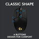 Logitech G203 Wired Gaming Mouse, 8,000 DPI, Rainbow Optical Effect LIGHTSYNC RGB, 6 Programmable Buttons, On-Board Memory, Screen Mapping, PC/Mac Computer and Laptop Compatible - Black Logitech G203 Wired Gaming Mouse, 8,000 DPI, Rainbow Optical Effect LIGHTSYNC RGB, 6 Programmable Buttons, On-Board Memory, Screen Mapping, PC/Mac Computer and Laptop Compatible - Black