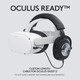 Logitech G PRO Gaming Headset for Oculus Quest 2 - Oculus Ready - Custom-length Cable - PRO-G Precision Gaming Audio Driver - Steel and Aluminum Build - Low-Latency 3.5 mm Aux Connection,Black
