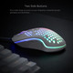 LTC Circle Pit HM-001 RGB Gaming Mouse with Lightweight Honeycomb Shell, Adjusted 12800DPI, 7 Programmable Buttons,White LTC Circle Pit HM-001 RGB Gaming Mouse with Lightweight Honeycomb Shell, Adjusted 12800DPI, 7 Programmable Buttons,White