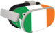 MightySkins Skin Compatible with Oculus Quest 2 - Irish Flag Protective, Durable, and Unique Vinyl Decal wrap Cover Easy to Apply, Remove, and Change Styles Made in The USA