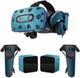 MightySkins Skin Compatible with HTC Vive Pro VR Headset - Blue Swirls Protective, Durable, and Unique Vinyl Decal wrap Cover Easy to Apply, Remove, and Change Styles Made in The USA