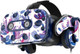 MightySkins Skin Compatible with HTC Vive Pro VR Headset - Blue Petals Protective, Durable, and Unique Vinyl Decal wrap Cover Easy to Apply, Remove, and Change Styles Made in The USA