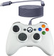 OSTENT Wired Controller Gamepad for Microsoft Xbox 360 Console PC Computer Video Game (White)